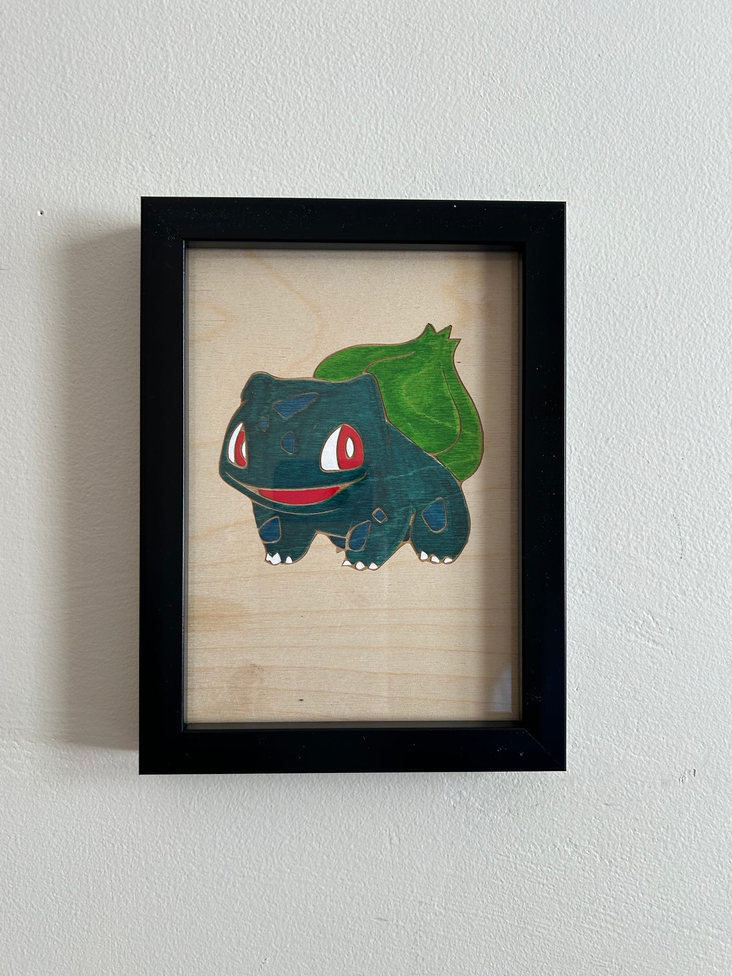 Bulbasaur Pokemon - Wood Wall Art