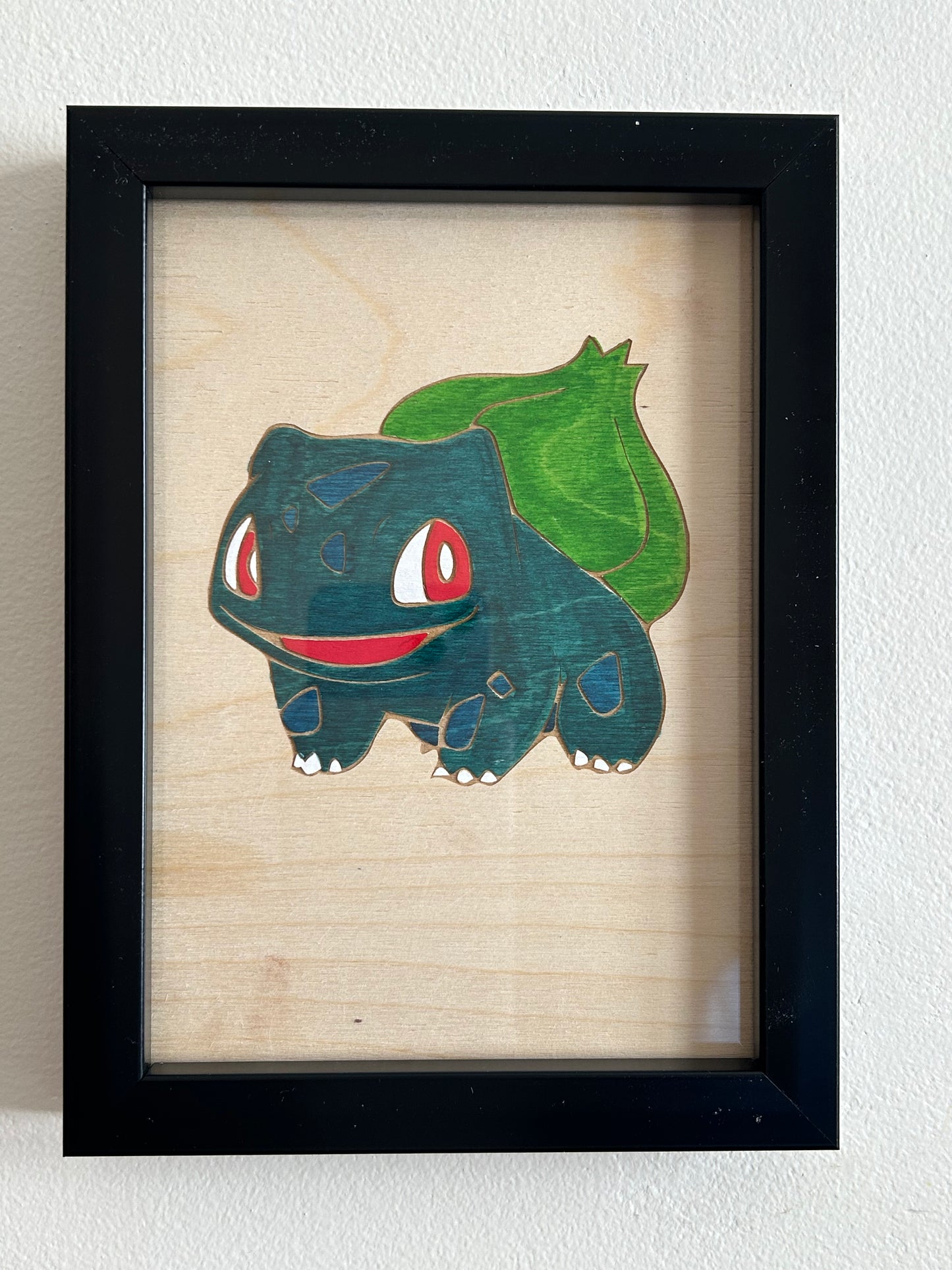 Bulbasaur Pokemon - Wood Wall Art